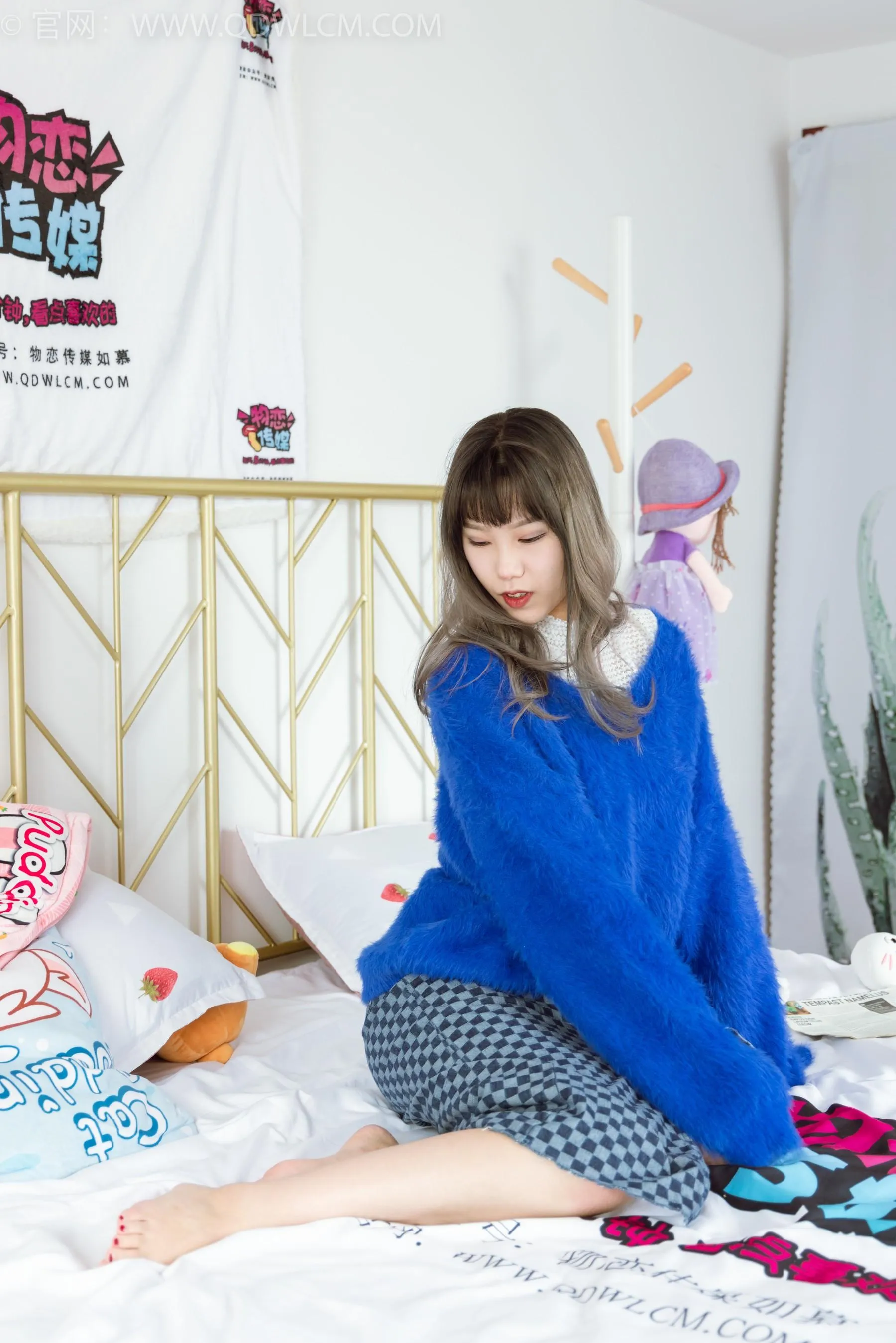 物恋传媒 NO.1507 依依-蓝色情怀 [140P]插图8